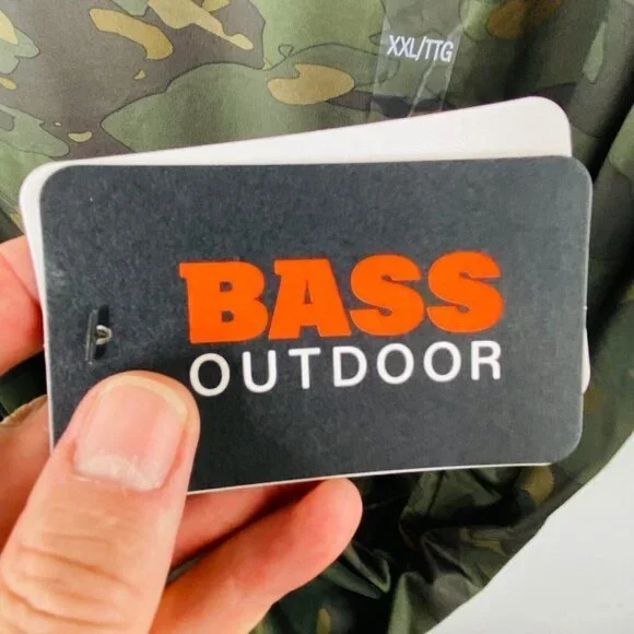 Bass Outdoor Moisture Wicking Stretch Camo Base Layer Long Sleeve Tee Size XL - Picture 4 of 7